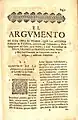 Irún (1738). "Argumento" de la obra