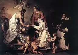 Las bodas de Santa Catalina (entre 1740-1745)