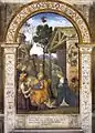 La Adoración del Niño con San Jerónimo de Pinturicchio