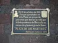 Placa conmemorativa