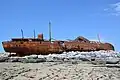 Naufragio del MV Plassy, ​​junio de 2016.