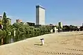 Vista desde la playa del Edificio Duque de Lerma, año 2017.