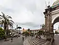 Vista desde la entrada de la Catedral.