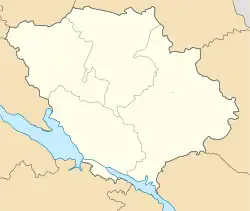 Poltava ubicada en Óblast de Poltava