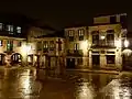 La plaza de la Leña de noche