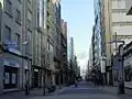 Tramo peatonal desde la calle Daniel de la Sota hasta la calle Sagasta