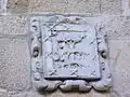 Escudo de armas de la Casa del Correo Viejo en la calle Real