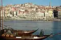 La Ribeira vista de Vila Nova de Gaia.