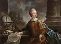 Alois I de Liechtenstein, por Friedrich Ölenhainz (1745-1804)