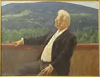 Retrato de Bjornstjerne Bjornson (1900)