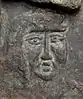 Retrato en una moneda de Chach.