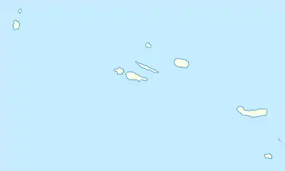 Vila do Corvo ubicada en Azores