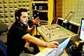 Realización de programa de radio por parte de los alumnos de le EISV