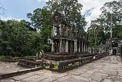 Vista de las pintorescas ruinas.