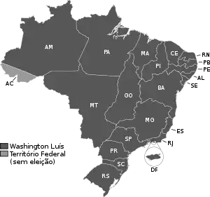 Elecciones presidenciales de Brasil de 1926