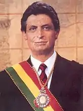 Jaime Paz Zamora(1989-1993)15 de abril de 1939 (85 años)