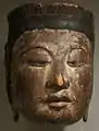 Máscara procesional de Dios Guardián, Japón, periodo Heian, 1086