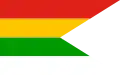 Bandera propuesta de comodoro de segunda clase