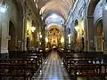 Interior de la iglesia.