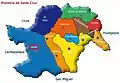 Mapa de Santa Cruz