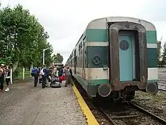 Formación detenida en la estación en 2008