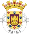 Propuesta de escudo de armas para la colonia de Angola, a petición de la Agencia General de las Colonias, para el Instituto Portugués de Heráldica y elaborada por Afonso Dornelas en junio de 1932.
