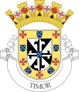 Escudo de armas de Timor portugués (1933-1935)