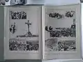 Publicación periodística con motivo de la inauguración de la cruz monumental del cerro San Cristobal.