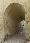 Puerta en el casco antiguo.