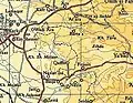 Baqa al-Gharbiyye  1945 1:250,000