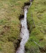 Quebrada Santo Tomás, primer afluente importante del río Guadalupe