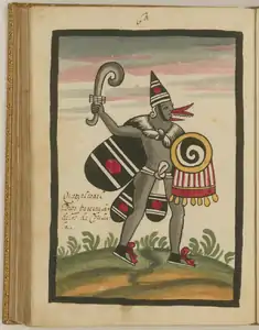 Quetzalcóatl en el Códice Tovar.