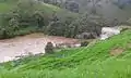 Río Grande en su primer tramo en límites con Entrerríos