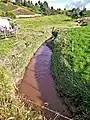 Río Guadalupe en el área urbana de Santa Rosa de Osos en el sector El Turco.