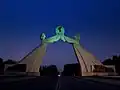 El arco de noche.