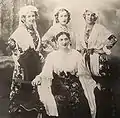 Chicas italianas brasileñas en Caxias do Sul, 1934.