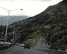 Rampa en la Ruta 63 en Oahu, Hawaii, U.S.