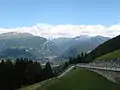 Racines, el panorama desde entre Calice y Casateia