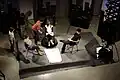 Realización de un programa de televisión en directo
