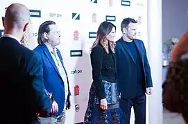 Lars Von Trier y Matt Dillon en la alfombra roja de la décima edición