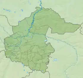 Cabo Chuvash ubicada en Óblast de Tiumén
