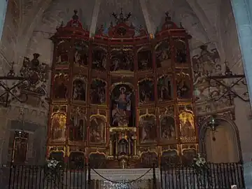 Retablo mayor de la iglesia de Santa María la Mayor (Trujillo), de Fernando Gallego (ca. 1485).