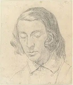 Retrato de Victor Emil Janssen, por Hermann Kauffmann,hacia 1829-1834, Hamburger Kunsthalle (Hamburgo)