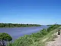 El río en Puerto Vilelas