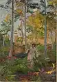 Rihard Jakopič: Entre los pinos (c. 1905)