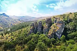 "Rocas de Matrimonio" formación en Ocra.