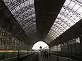 Interior de la estación.