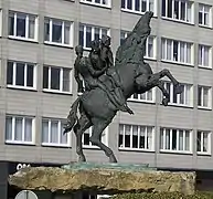 Estatua en Termonde.
