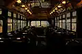 Interior del mismo autobús