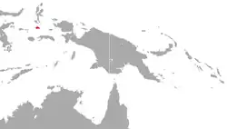 Distribución del Cuscus de Obi